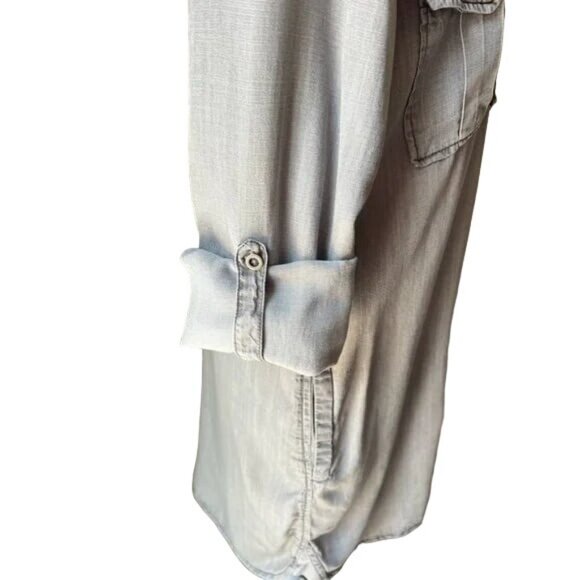 Philosophy Shirt-Style Dress Size Medium - Picture 6 of 11